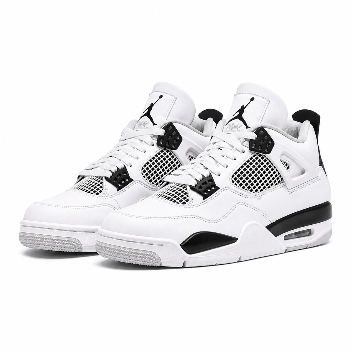 Air Jordan 4 Military Black Essential Sneakers