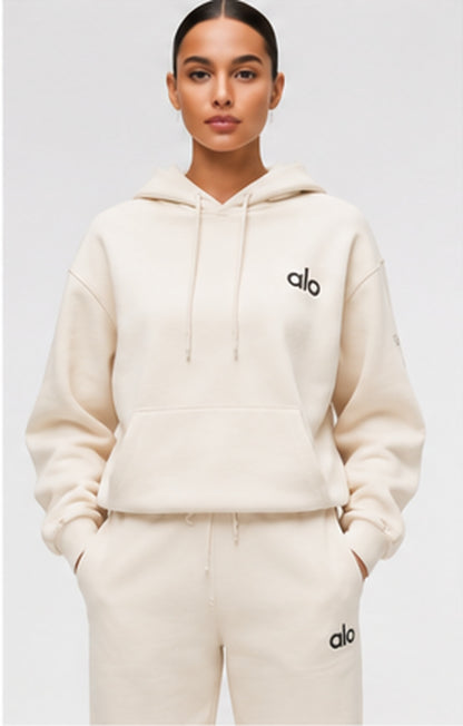 Alo Yoga Premium Hoodie & Sweatpant Set