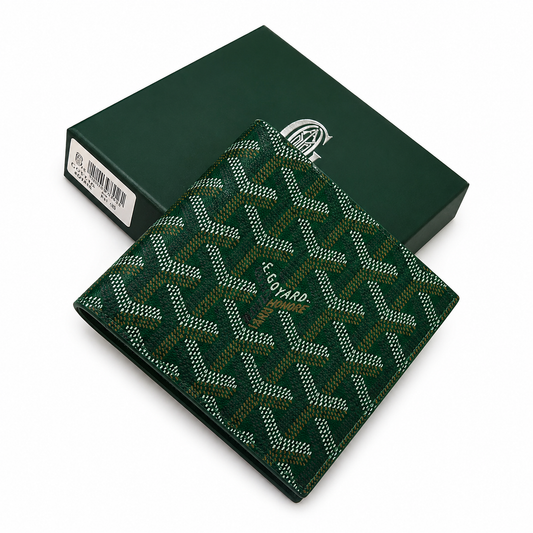 Goya Emerald Artisan Compact Wallet