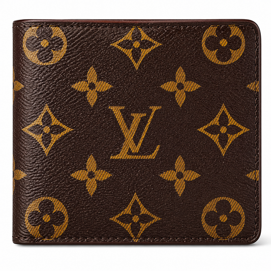 LV Heritage Presbyopia Pattern Classic Wallet