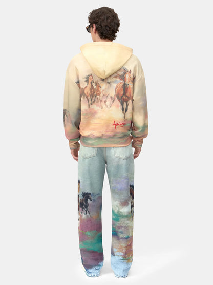 HORSES OVERSIZED HOODIE