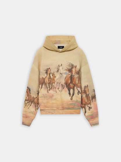 HORSES OVERSIZED HOODIE