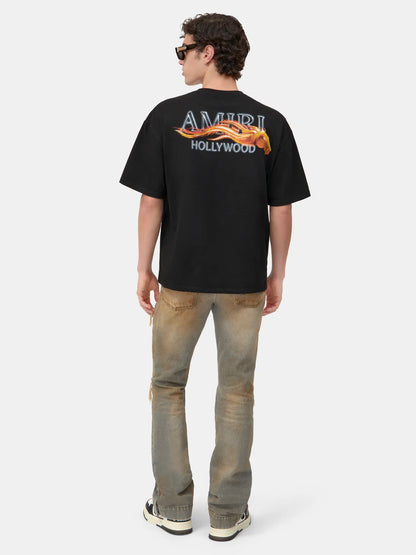 AMIRI HOLLYWOOD HORSE OVERSIZED TEE