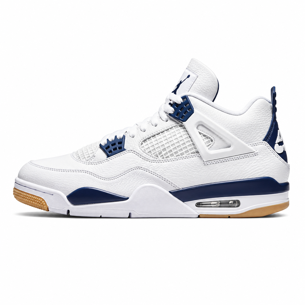 Nike Jordan 4 Retro - Military Blue & White