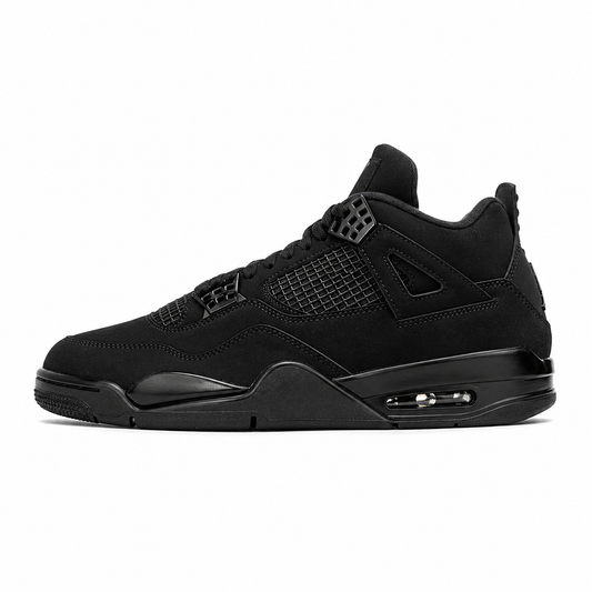 Air Jordan 4 Black Suede Luxury Edition