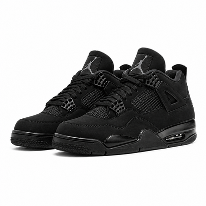 Air Jordan 4 Black Suede Luxury Edition