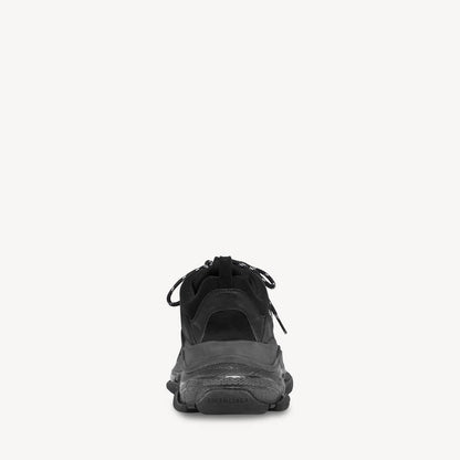 Men's Triple S Clear Sole Sneaker in Black