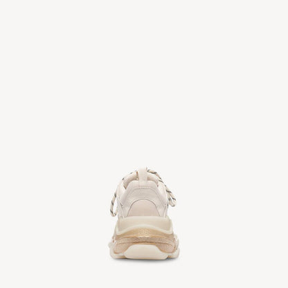Men's Triple S Clear Sole Sneaker in White