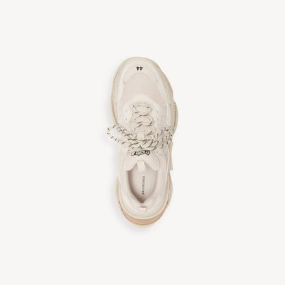 Men's Triple S Clear Sole Sneaker in White