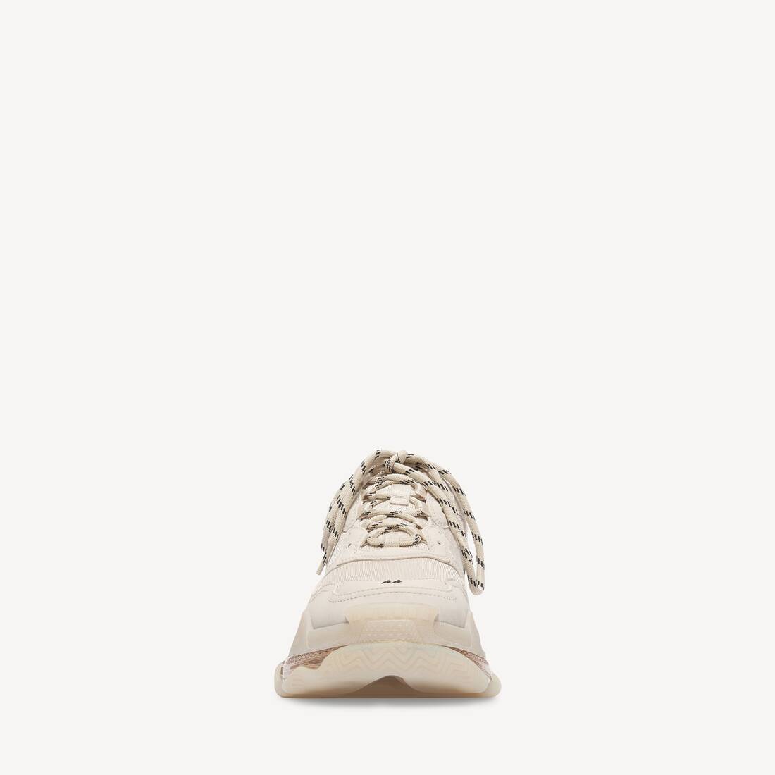 Men's Triple S Clear Sole Sneaker in White