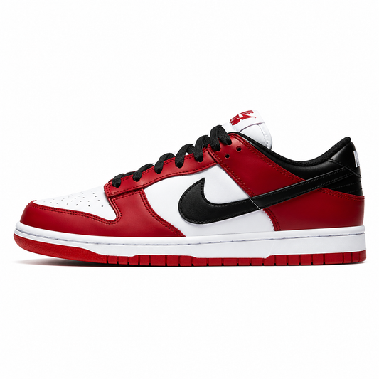 Nike Dunk Low Chicago Red & Black Edition