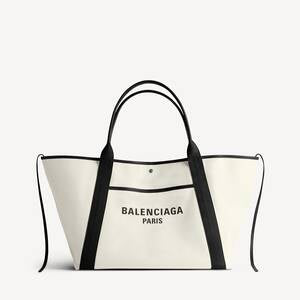 Women's Biarritz Tote Bag Small in Natural/black