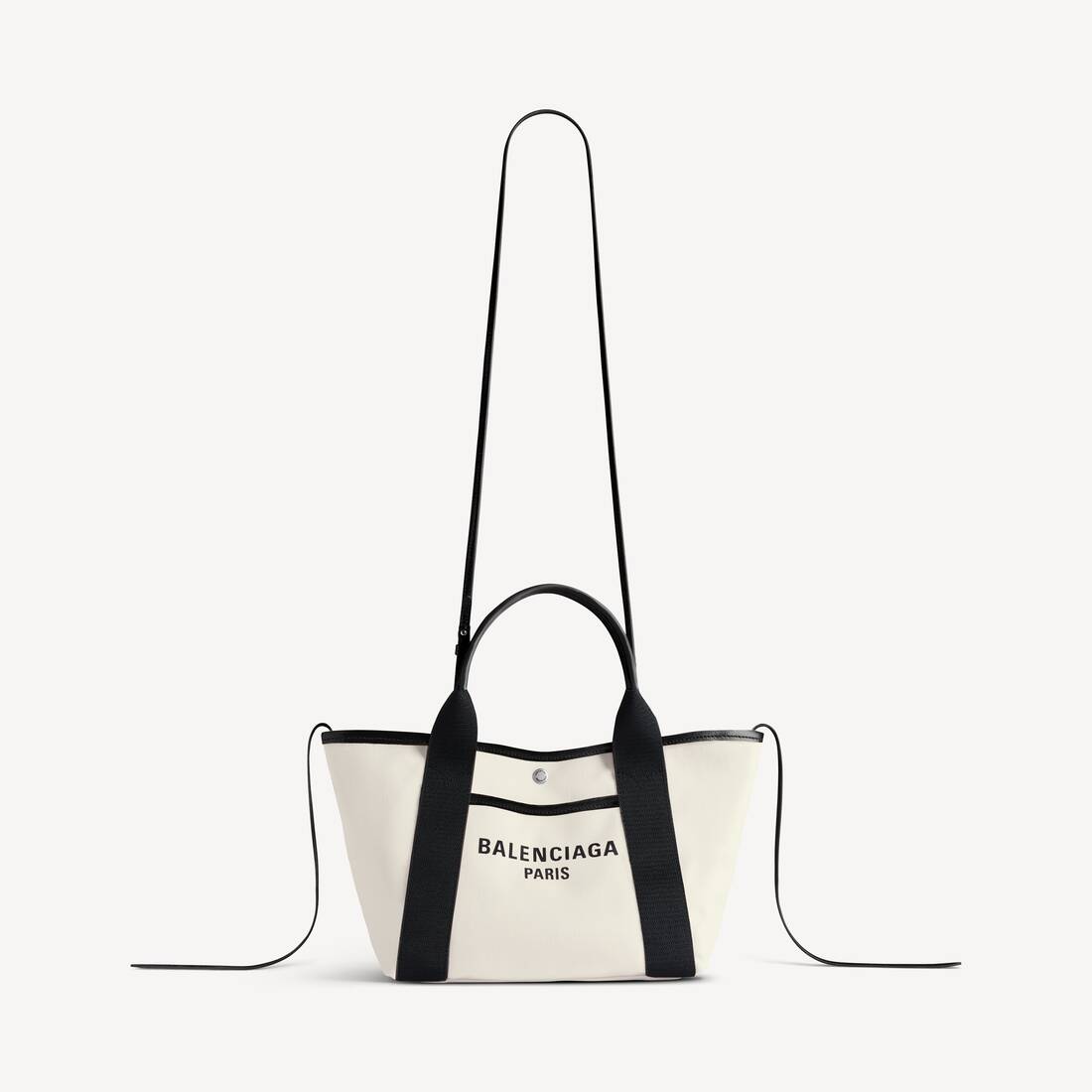 Women's Biarritz Tote Bag Small in Natural/black