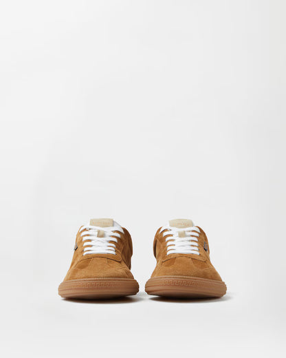 Greca Court Suede Sneakers