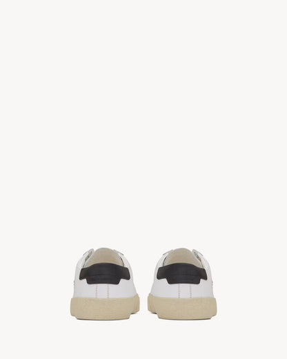 court classic sl/06 embroidered sneakers in leather
